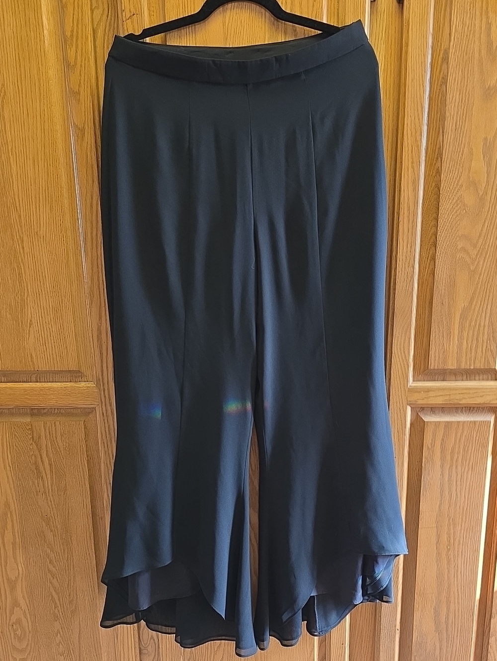 Brookie High-Low Flare Pants, Size 10